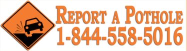 Report a Pothole image